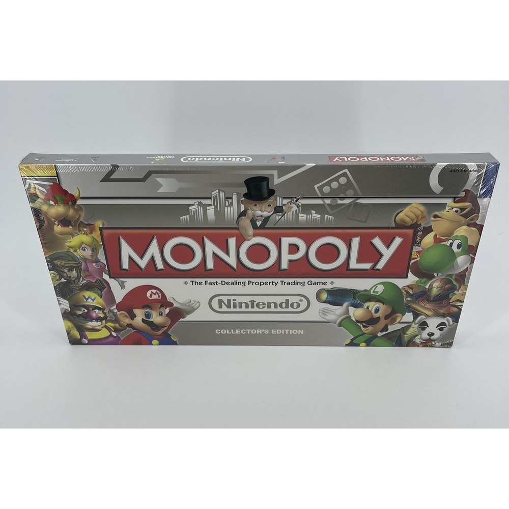 NINTENDO Collector's Edition‎ MONOPOLY Board Game 2014 Edition - Unopened